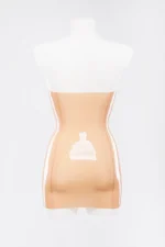 Latex Strapless Dress