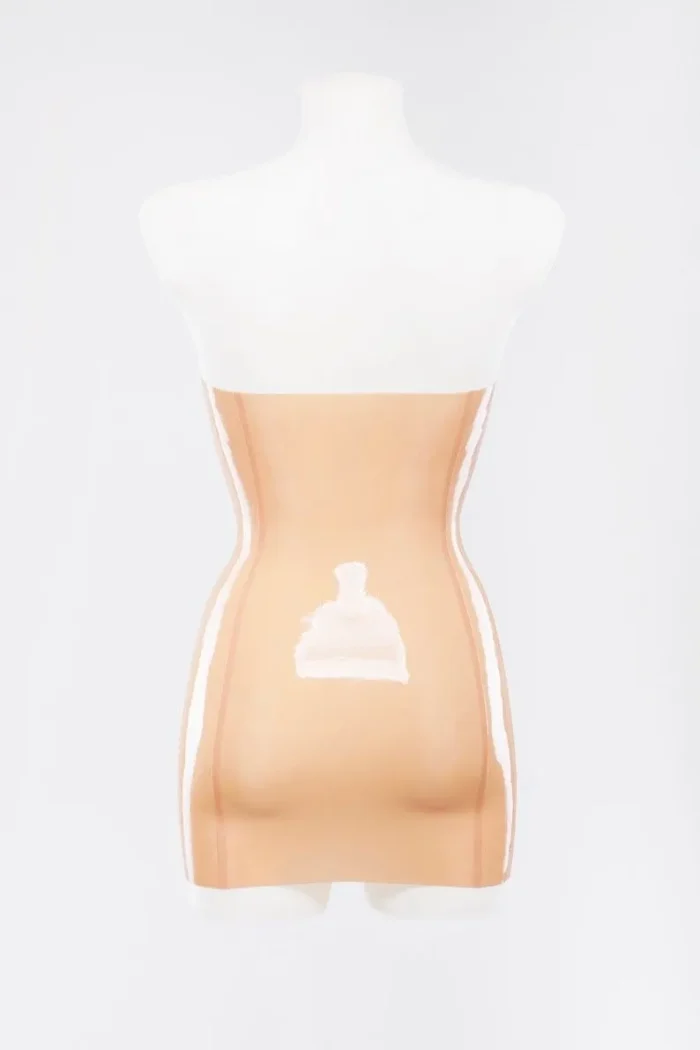 Latex Strapless Dress
