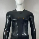Front Zip Latex Full Catsuit