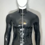 Extra High Waist Latex Legging with Stirrups
