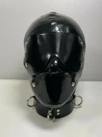 Restraint Latex Hood with Covers
