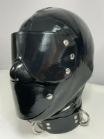 Restraint Latex Hood with Covers