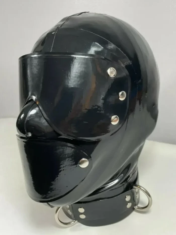 Restraint Latex Hood with Covers
