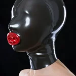 Latex Two Colors Standard with Zipper Hood