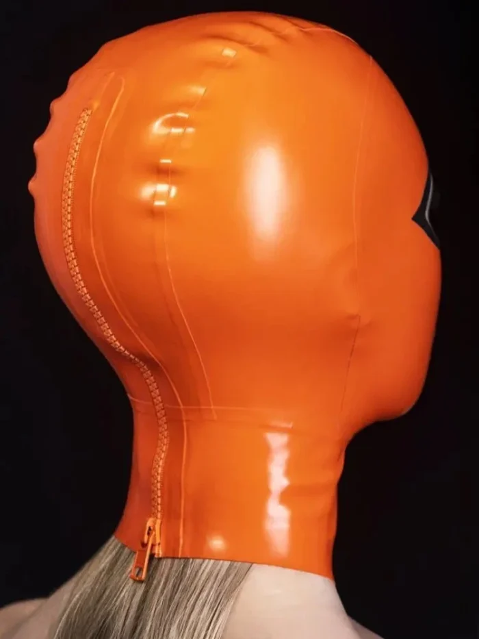 Latex Two Colors Standard with Zipper Hood