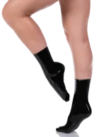 Female Latex Ankle Socks