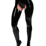 Female Latex Ankle Socks