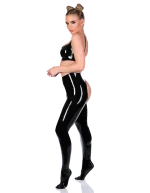 Latex Fetish Open-Crotch Tights