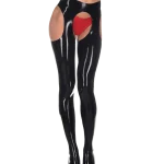 Female Latex Ankle Socks