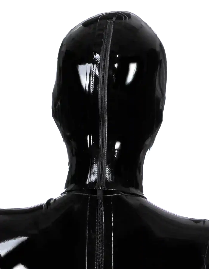 Full Enclosure Latex Mask with Air Tube