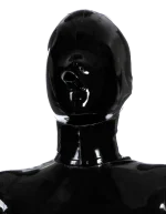 Full Enclosure Latex Mask with Air Tube