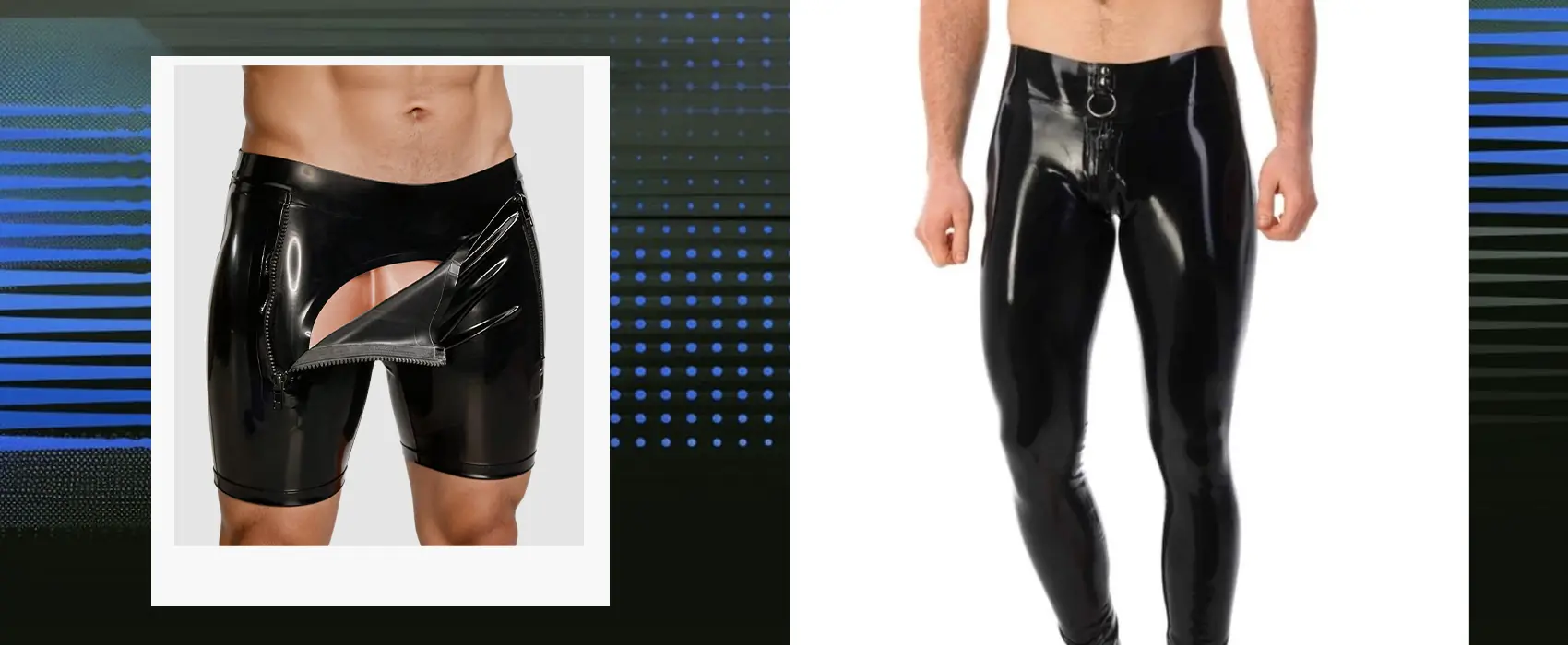 Latex Y-Front Men's Rubber Briefs