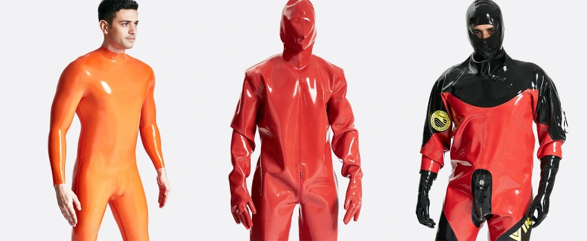 Latex MALE FIT RUSSIAN GAS MASK TOTAL ENCLOSURE RUBBER CATSUIT