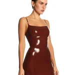 Latex corset-maddie-black