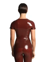 Latex t-shirt-ember-brown