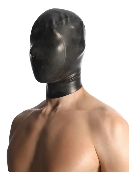 Latex mask mystra black