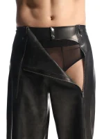 Latex pants-scout-black