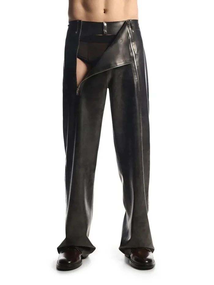 Latex pants-scout-black