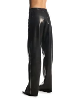 Latex Cyberpunk Zipper Pants