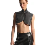Latex bomber-jacket-jett