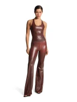 Latex pants-blaise-brown