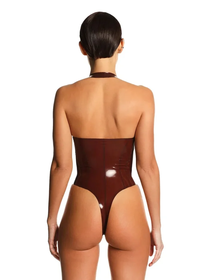 Latex bodysuit-esther-brown