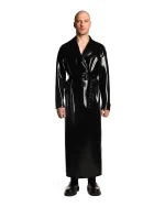 Latex trench-coat-gravity