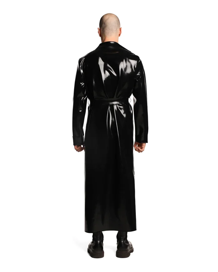 Latex trench-coat-gravity