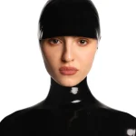 Latex t-shirt-ember-black