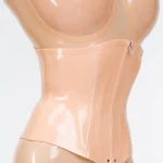 Latex Blouse with zipper