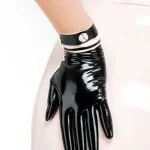Latex High Waist Panties in Retro Fifties Design